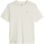 Marc O'Polo Denim Herren T-Shirt - Regular Fit, Baumwolle, Logo, einfarbig Wei&szlig; / L