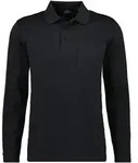 RAGMAN Herren Langarm-Poloshirt - Soft Knit Polo Knopf Langarm,...