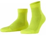 FALKE Unisex Socken - Cool Cick, Polyester, einfarbig Gelb / 37-38