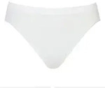 CALIDA Damen Minislip - Iconics, Brief, Baumwolle Wei&szlig; / XS (36/38)