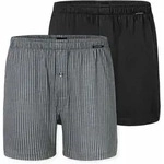 SCHIESSER Herren Jersey-Boxershorts, 2er Pack - 2Pack Boxershorts, Baumwolle,