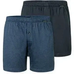 SCHIESSER Herren Jersey-Boxershorts, 2er Pack - 2Pack Boxershorts, Baumwolle,