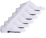 Champion Unisex Sneaker Socken, 6er Pack - Sneaker Socken Basic, Logo Wei&szlig; / EU