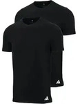 adidas Herren T-Shirt, 2er Pack - Crew Neck Shirt, Active Flex Cotton, einfarbig
