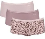 Sloggi Damen Pantys, 3er Pack - GO Crush Short C3P, Unterhose,...