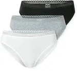 SCHIESSER Damen Rio-Slips, 3er Pack - 3Pack Rio Slip, Stretch Cotton, uni