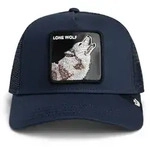 GOORIN Unisex Trucker Cap - Kappe, Front Patch, One Size Lone Wolf Trucker