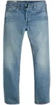 Levi's Herren Jeans - 501 Original, Baumwoll-Denim, L&auml;nge 32, Straight Fit Hellblau