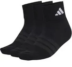 adidas Unisex Quarter Socken, 3er Pack - Cushioned Sportswear Ankle Socks, Logo,