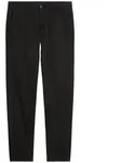 Marc O'Polo Herren Chino-Hose - Osby, Bio-Baumwoll-Mix, Stretch, L&auml;nge 32 Schwarz