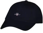 GANT Herren Cap - Shield Cotton Twill Cap, K&auml;ppi, Wappen-Logo, Baumwolle Dunkelblau