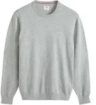 Levi's Herren Strickpullover - "Lightweight Housemark Sweater", Rundhals,
