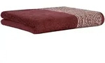 CAW&Ouml; G&auml;stetuch - Luxury Home, C Two-Tone, Walkfrottier Bordeaux 30x50cm