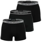 EMPORIO ARMANI Herren Trunks, 3er Pack - CORE LOGOBAND, Shorts, Stretch Cotton