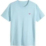 Levi's Herren T-Shirt - Original Housemark Tee, Rundhals, Baumwolle Hellblau M
