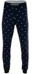 LACOSTE Herren Schlafhose - Loungewear, Pyjama Hose, lang, Logo Blau / M
