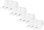 PUMA Unisex Sneakersocken, 12er Pack - Cushioned Sneaker 12P, Logo, einfarbig...