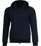 EMPORIO ARMANI Herren Sweatjacke mit Kapuze - BASIC TERRY, Zipper, Cotton-Mix...