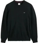Levi's Herren Strickpullover - "Lightweight Housemark Sweater", Rundhals,