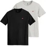 Levi's Herren T-Shirt 2er Pack - "Original Housemark Tee", Rundhals, Baumwolle