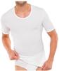 SCHIESSER Herren 1/2 Arm T-Shirt - Jacke, Cotton Essentials, Feinripp, Weiß 5 (Gr.