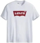Levi's Herren T-Shirt - "Graphic Set-In Neck", Rundhals, Baumwolle Wei&szlig; M