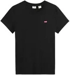 Levi's Damen T-Shirt - Perfect Tee, Rundhals, Baumwolle Schwarz / S