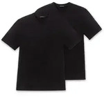 SCHIESSER Herren American T-Shirt 2er Pack - 1/2 Arm, Unterhemd, V-Ausschnitt...