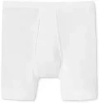 SCHIESSER Herren Unterhose mit Eingriff, lang - Original Classics, Doppelripp,