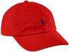 POLO RALPH LAUREN Unisex Cap - Sport Cap-Hat, Baumwoll-Twill, Logo, One Size Rot