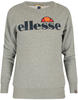 ellesse Herren Sweatshirt SUCCISO - Sweater, Rundhals, Langarm, Logo-Print Grau 2XL