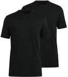 OLYMP Herren T-Shirts, Rundhals, 2er Pack - Bodywear, Modern Fit, Baumwolle...