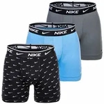 NIKE Herren Boxer Shorts, 3er Pack - Boxers, Cotton Stretch, einfarbig