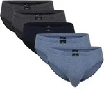G&ouml;tzburg Herren Briefs 5er Pack - Single Jersey, Unterw&auml;sche Set, Cotton Stretch