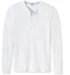 SCHIESSER Revival Herren Shirt - Langarm, Unterhemd, Karl-Heinz Wei&szlig; / L