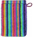 CAW&Ouml; Waschhandschuh - C Life Style Stripes, Waschlappen, Walkfrottier Multicolor /