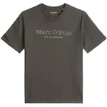 Marc O'Polo Herren T-Shirt - Big-Logo, Regular Fit, Baumwolle, Logoprint, uni...