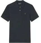 Marc O'Polo Herren Poloshirt, kurzarm - Small-Logo, Regular Fit, Cotton-Piqu&eacute; Blau /
