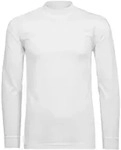 RAGMAN Herren Stehkragen-Pullover - Langarm Basic Stehkragen Regular, Single Jersey,