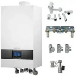 Buderus GB172i.2 KD Logaplus Gas-Brennwert Paket W25 Aufputz mit Regelung BC400...