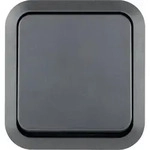 Aufputz-Aus-/Wechselschalter AquaStorm grau - 81 x 75 x 60 mm