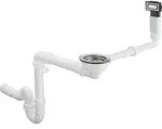 Hansgrohe Manuelle Ab- und &Uuml;berlaufgarnitur 660 D14-10 BSO - 43921800