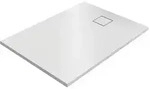 Duschwanne H&uuml;ppe EasyFlat 1200 x 52 x 900 mm, Mineralguss, Ablauf kurze Seite,...