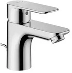 Waschtischmischer Hansabasic, Ausladung 101 mm, mit Zugstange, chrom - 55402203