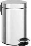 Abfallbeh&auml;lter Hewi, Softclose, Edelstahl hochglanzpoliert, 3 Liter - 950.05.30540