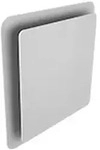 WOLF Designventil UniAir 125Q quadratisch f&uuml;r Zu- und Abluft - 2577989