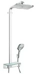 Brause-System Hansgrohe Raindance Select E 360 Handbrause, Kopfbrause 360 x 190 mm