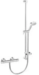 Brause-Set Hansa Hansaunita Brausestange 900 mm Handbrause &Oslash; 100 mm + Thermostat,