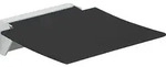 Klappsitz Hewi System 900, anthrazit grau, 350 x 373 mm - 950.51.20590 92