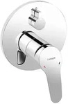 Unterputz-Wannenmischer Hansa Hansamix, Rosette &Oslash; 170 mm, chrom - 81849083